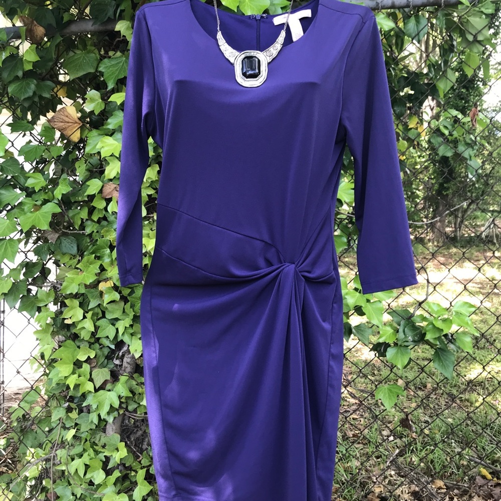 Forever 21 Contemporary Side Twist Knot Dress